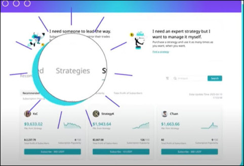 Социальный трейдинг на криптобирже Bitget, демонстрация функции копитрейдинга